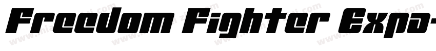 Freedom Fighter Expa字体转换